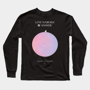 LOVE YOURSELF 結 ‘ANSWER’ Moon Light Long Sleeve T-Shirt